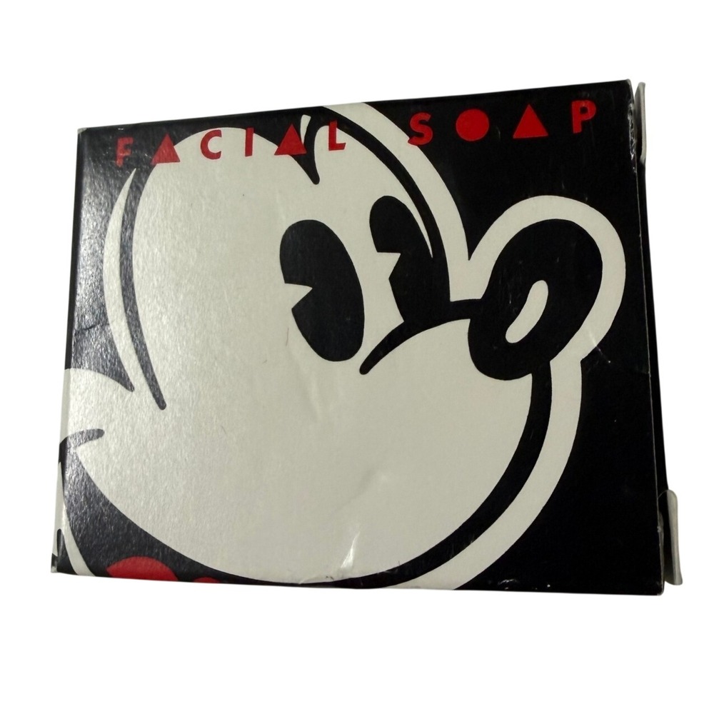 Vintage Disney Mickey Mouse Facial Soap Bar New in Box Collectible Skincare